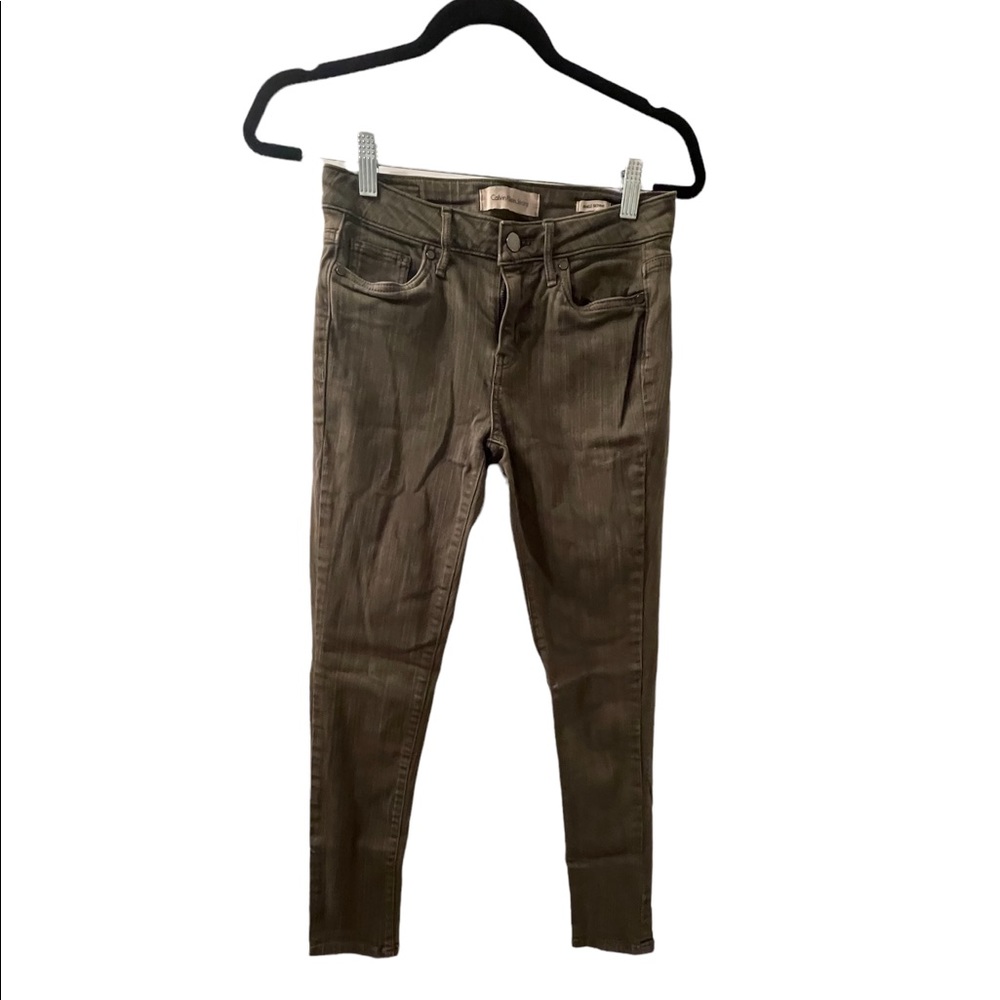Calvin Klein | Green Ankle Skinny Pant | Size: 2